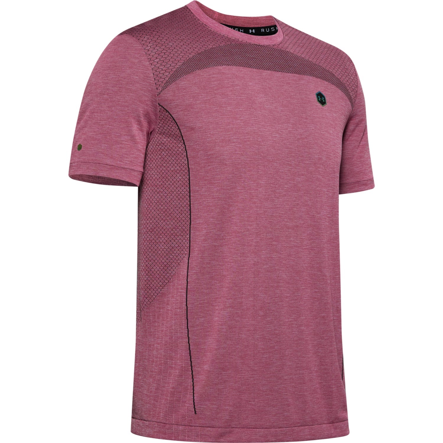 Polera Manga Corta UA RUSH™ Seamless Fitted para Hombre