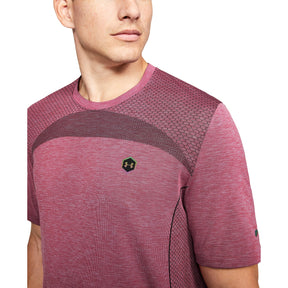 Polera Manga Corta UA RUSH™ Seamless Fitted para Hombre