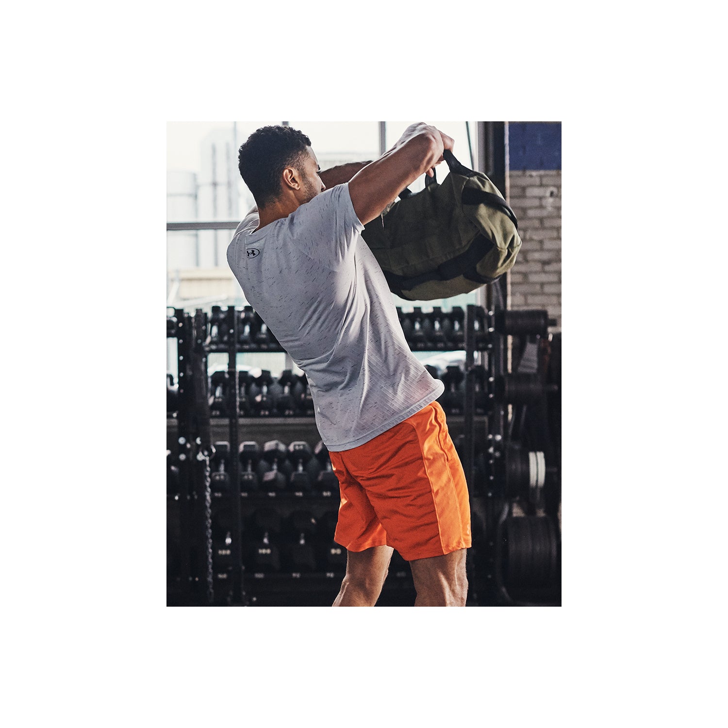 Polera Manga Corta UA Seamless para Hombre