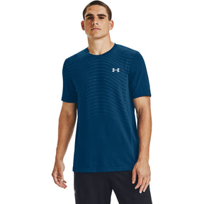 Polera Manga Corta UA Seamless Wave para Hombre