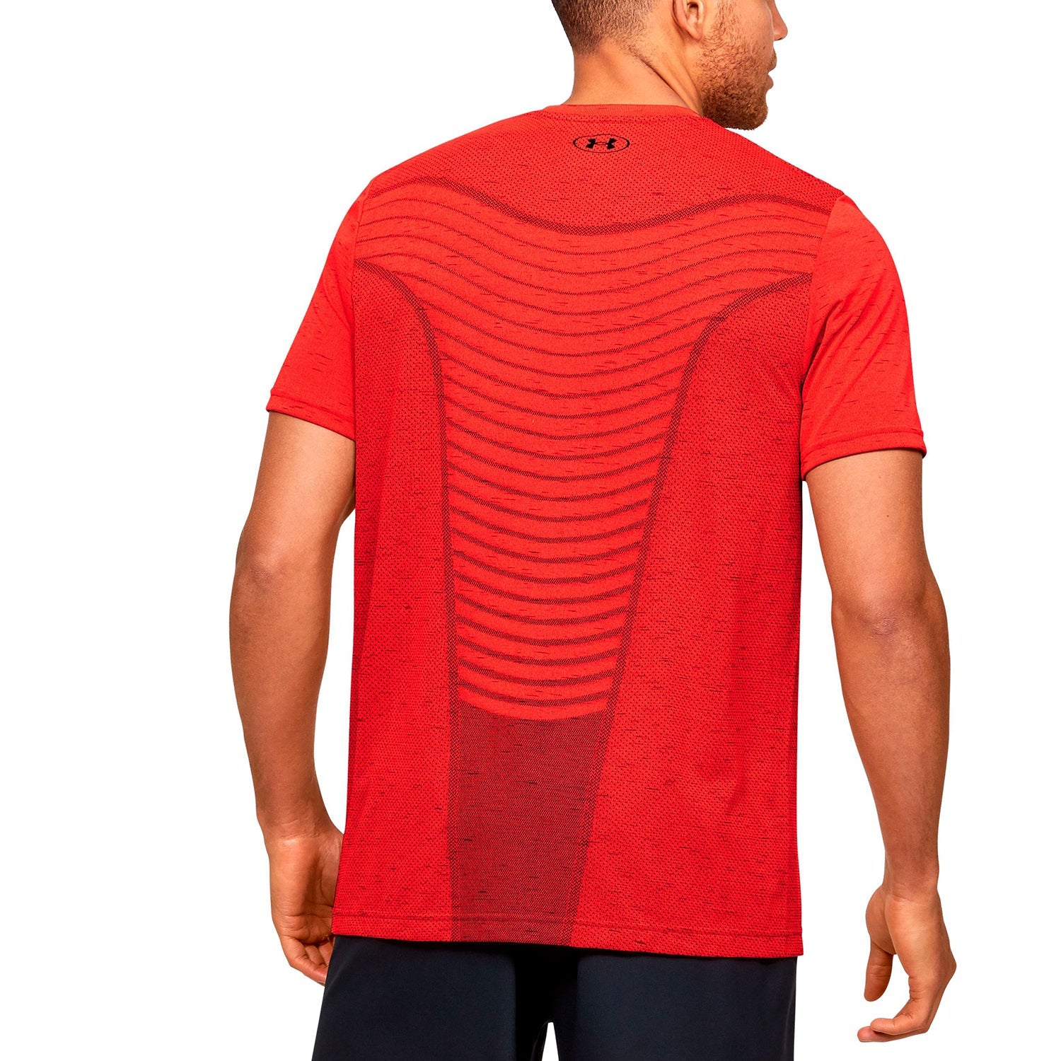 Polera Manga Corta UA Seamless Wave para Hombre