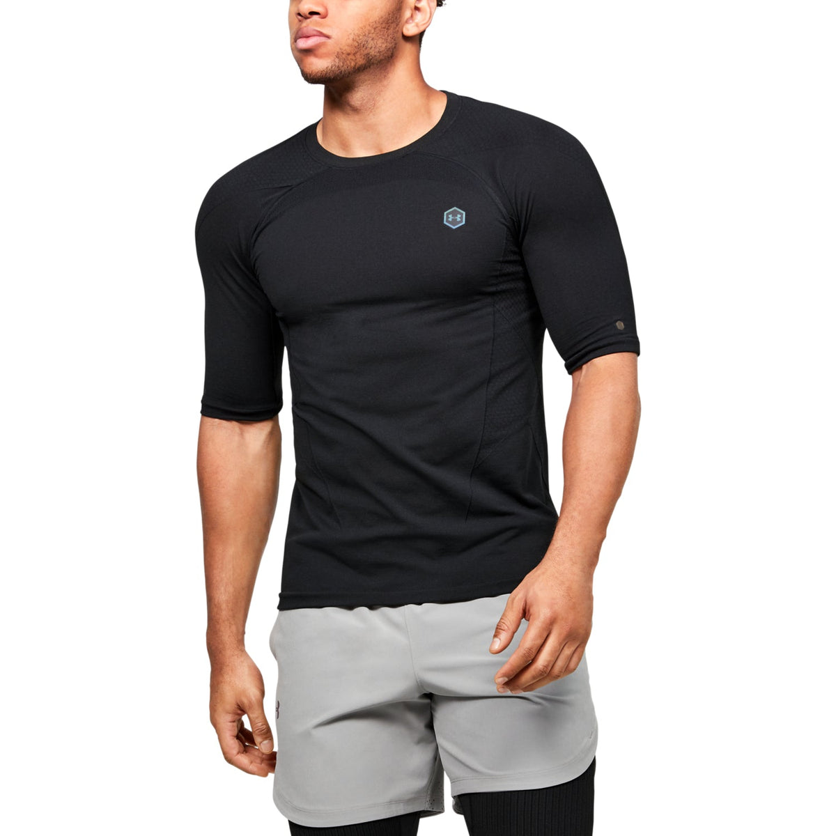 Polera Manga Corta UA RUSH™ Seamless Compression para Hombre