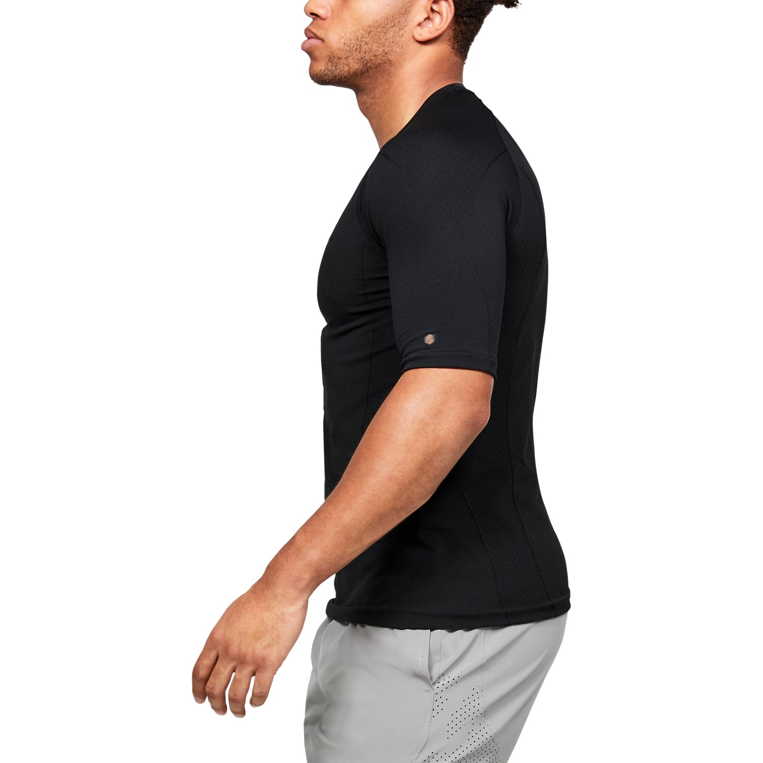 Polera Manga Corta UA RUSH™ Seamless Compression para Hombre