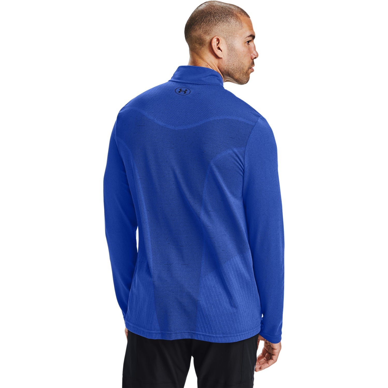 Polera UA Seamless ½ Zip para Hombre