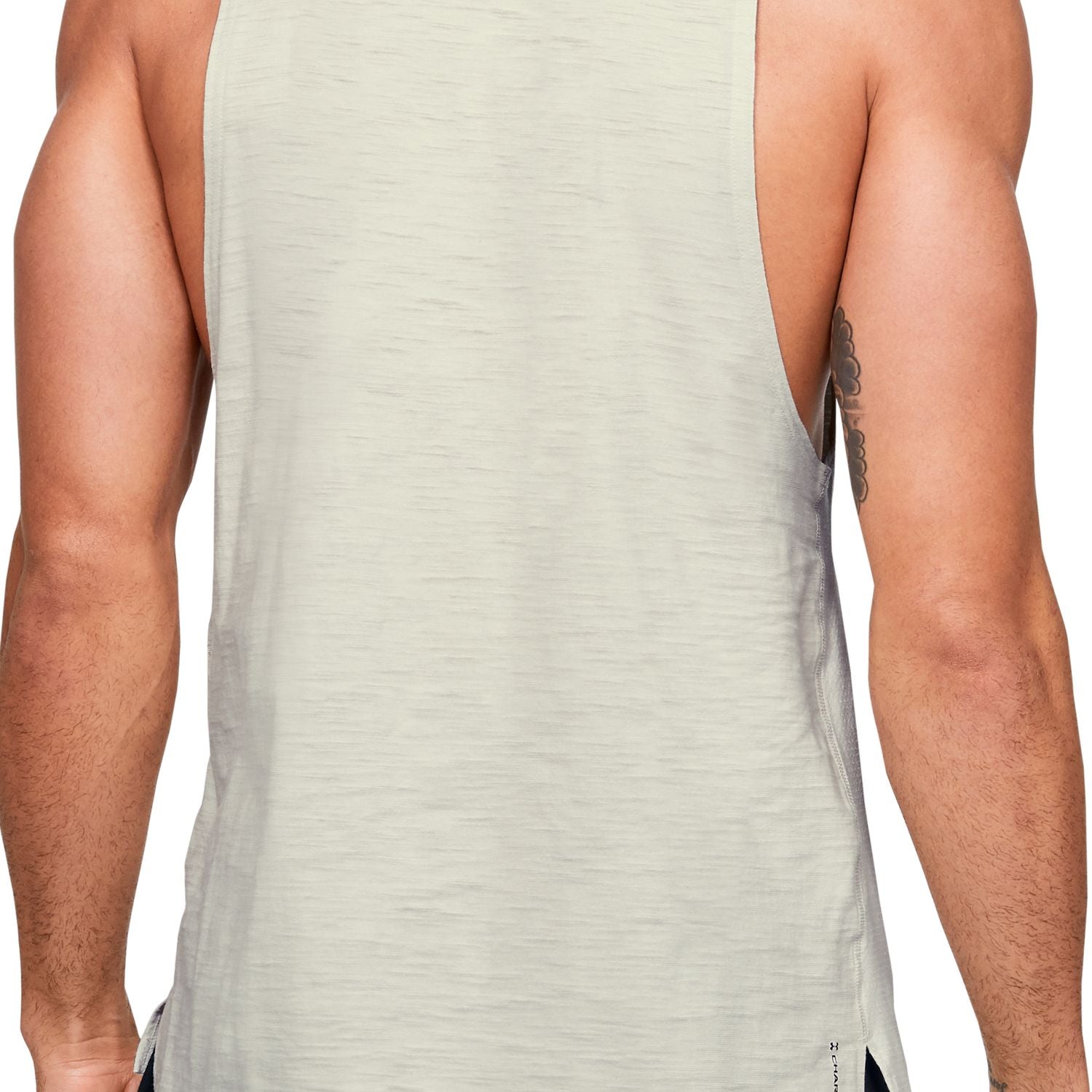 Polera sin Mangas Project Rock Charged Cotton® para Hombre