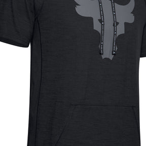 Polerón con Gorro Manga Corta Project Rock Charged Cotton® para Hombre