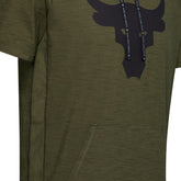 Polerón con Gorro Manga Corta Project Rock Charged Cotton® para Hombre