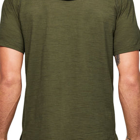 Polerón con Gorro Manga Corta Project Rock Charged Cotton® para Hombre