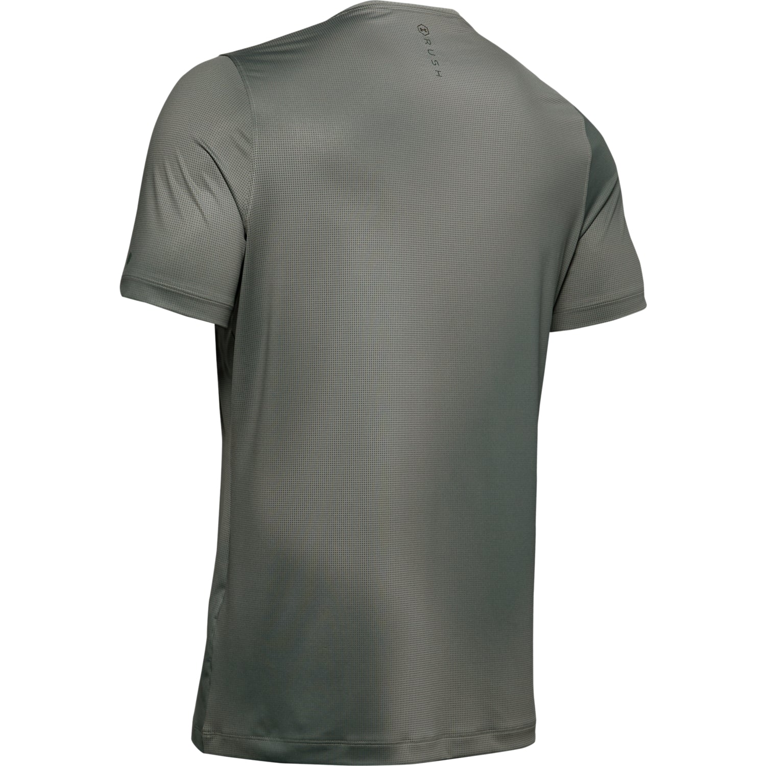 Polera Manga Corta UA RUSH™ HeatGear® Fitted Printed para Hombre