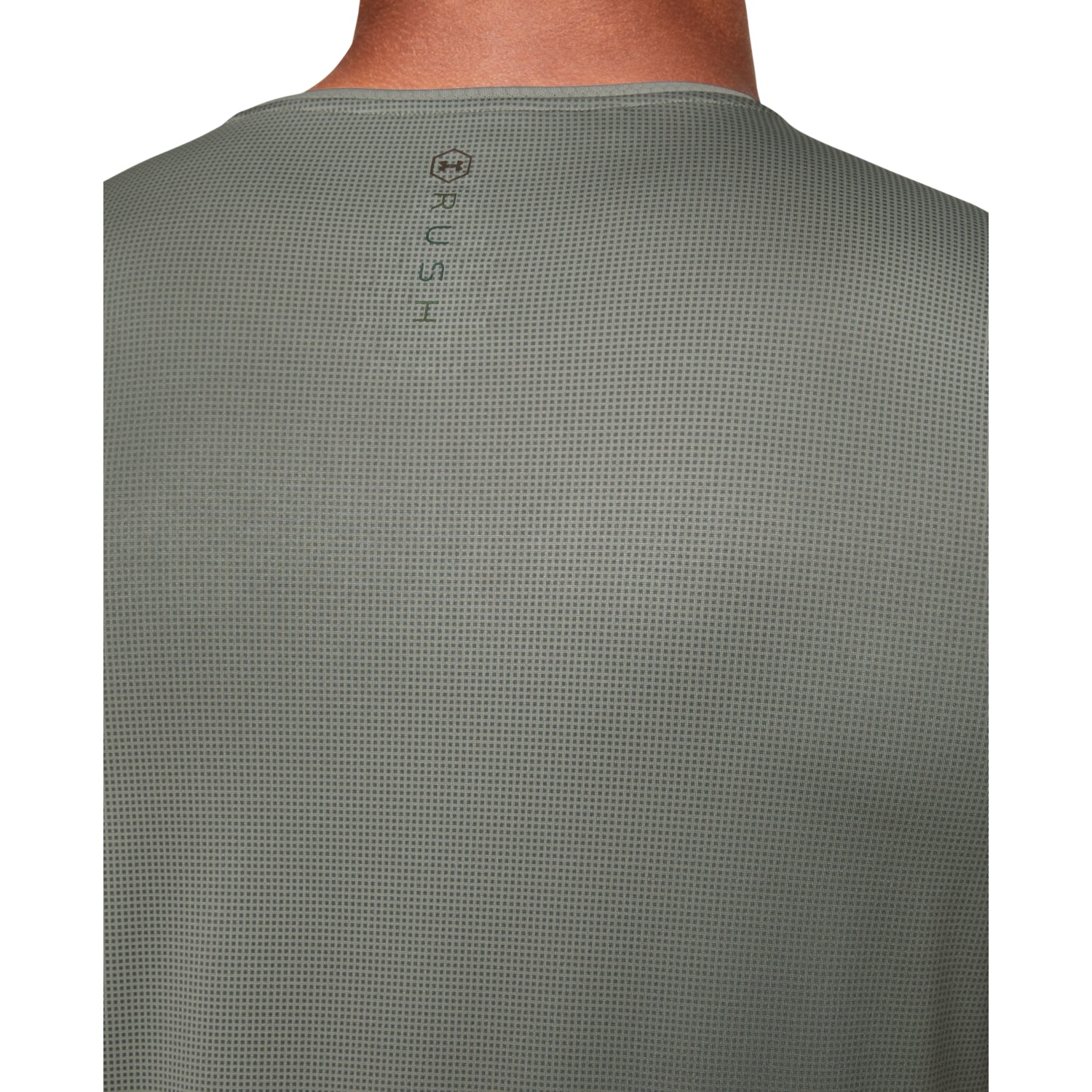 Polera Manga Corta UA RUSH™ HeatGear® Fitted Printed para Hombre