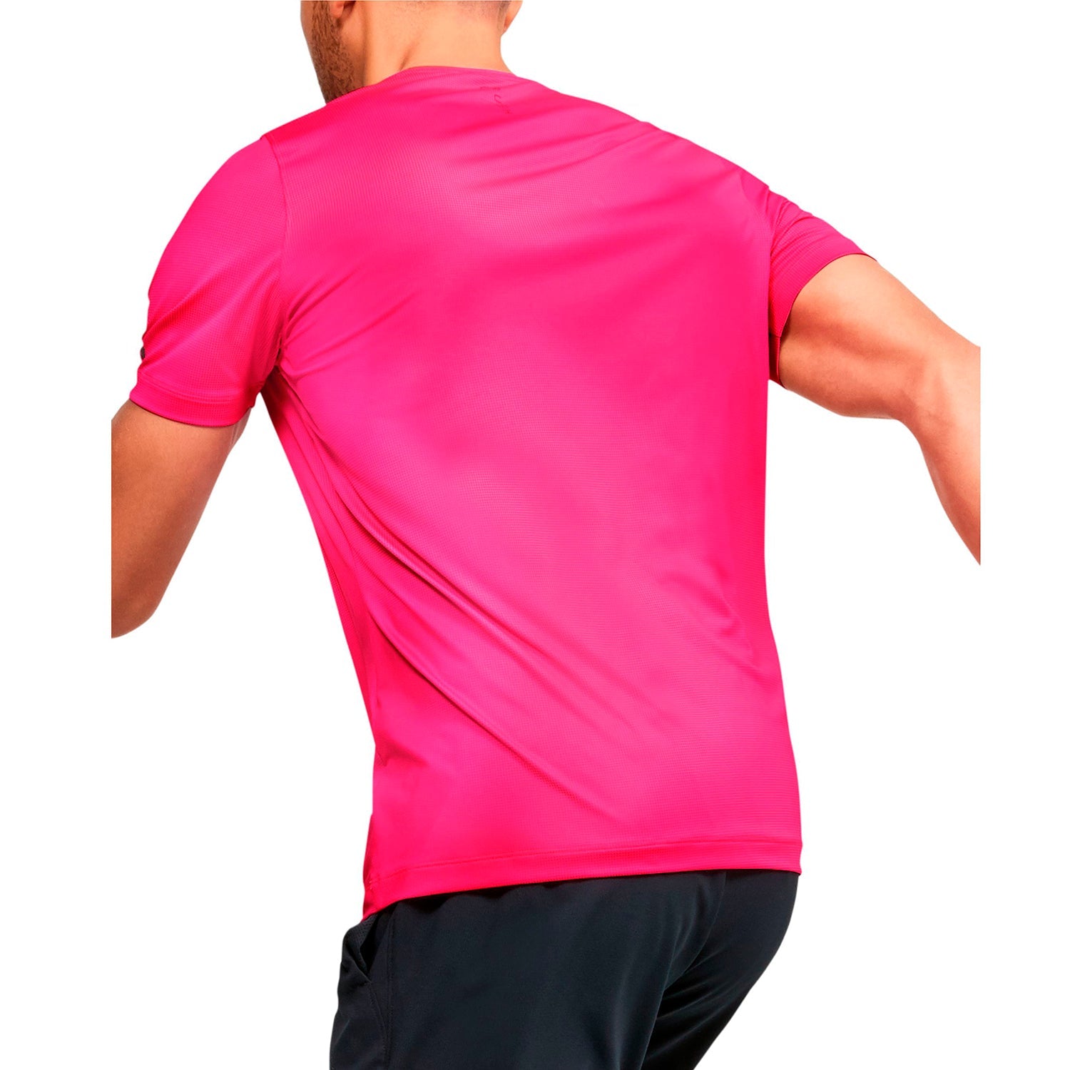 Polera Manga Corta UA RUSH™ HeatGear® Fitted Printed para Hombre