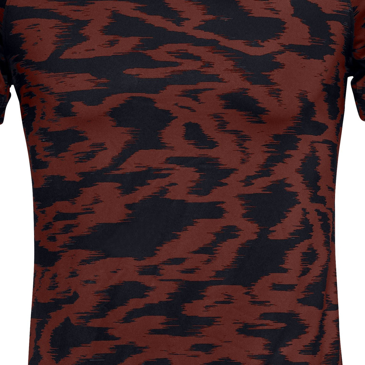 Polera Manga Corta UA RUSH™ HeatGear® Fitted Printed para Hombre