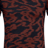 Polera Manga Corta UA RUSH™ HeatGear® Fitted Printed para Hombre
