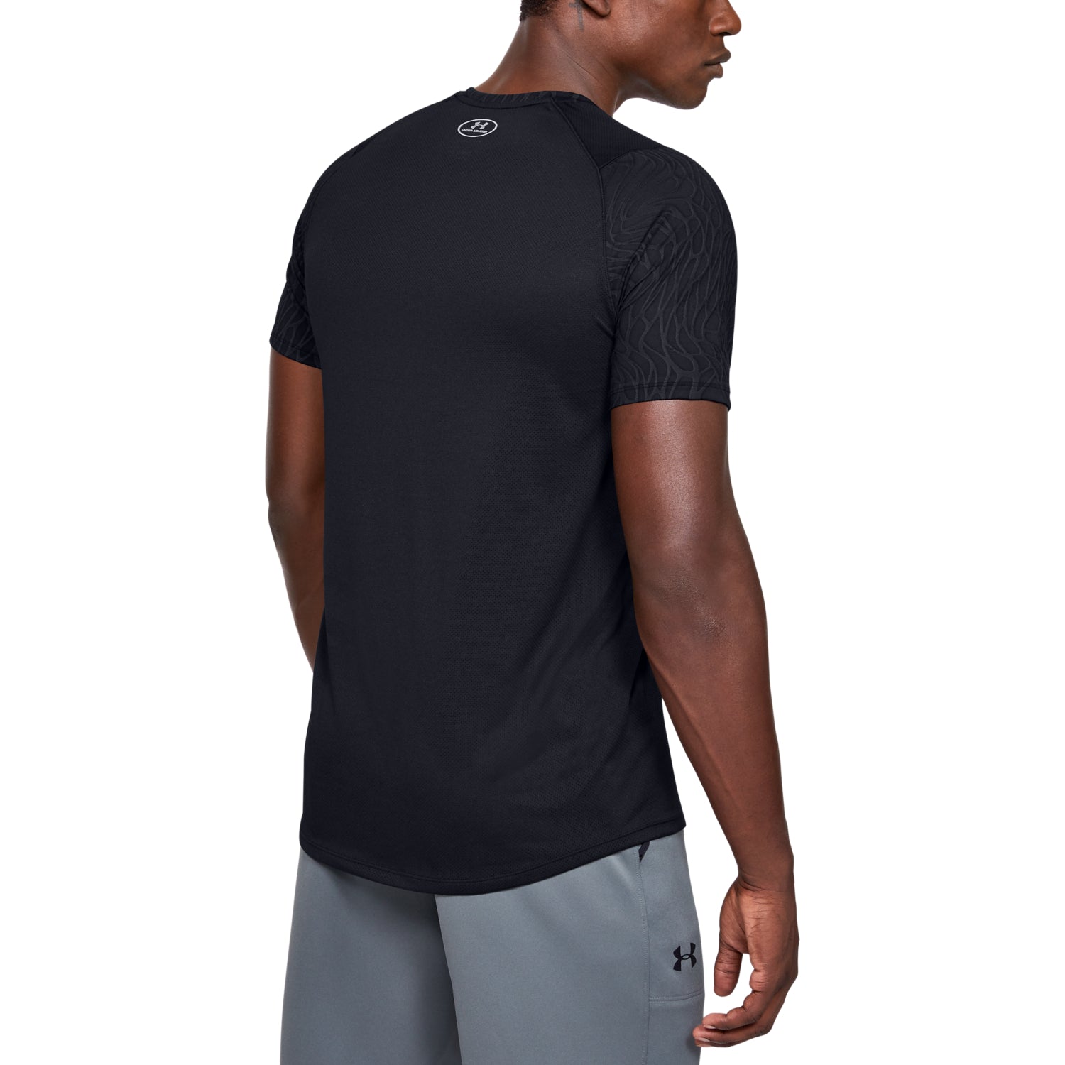 Polera Manga Corta UA MK-1 Jacquard para Hombre