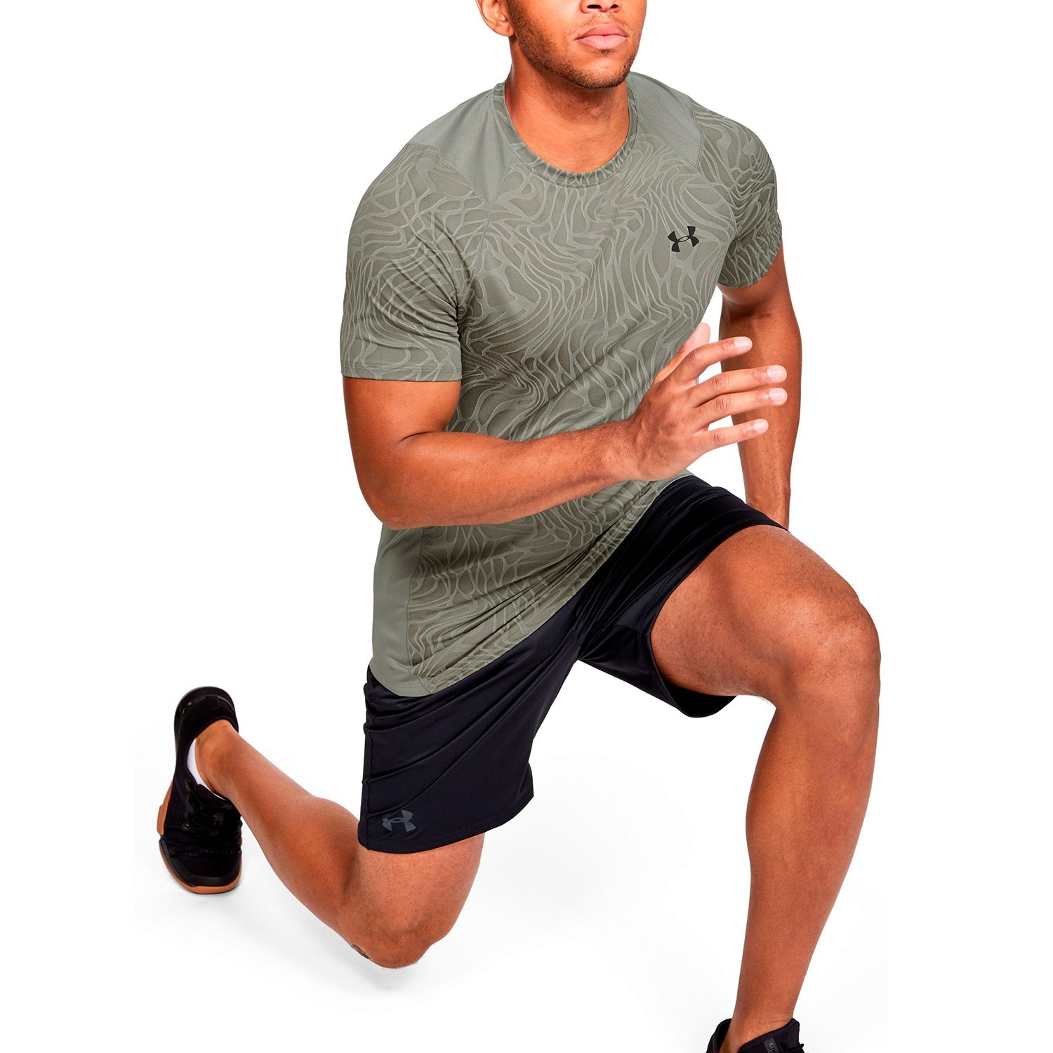 Polera Manga Corta UA MK-1 Jacquard para Hombre