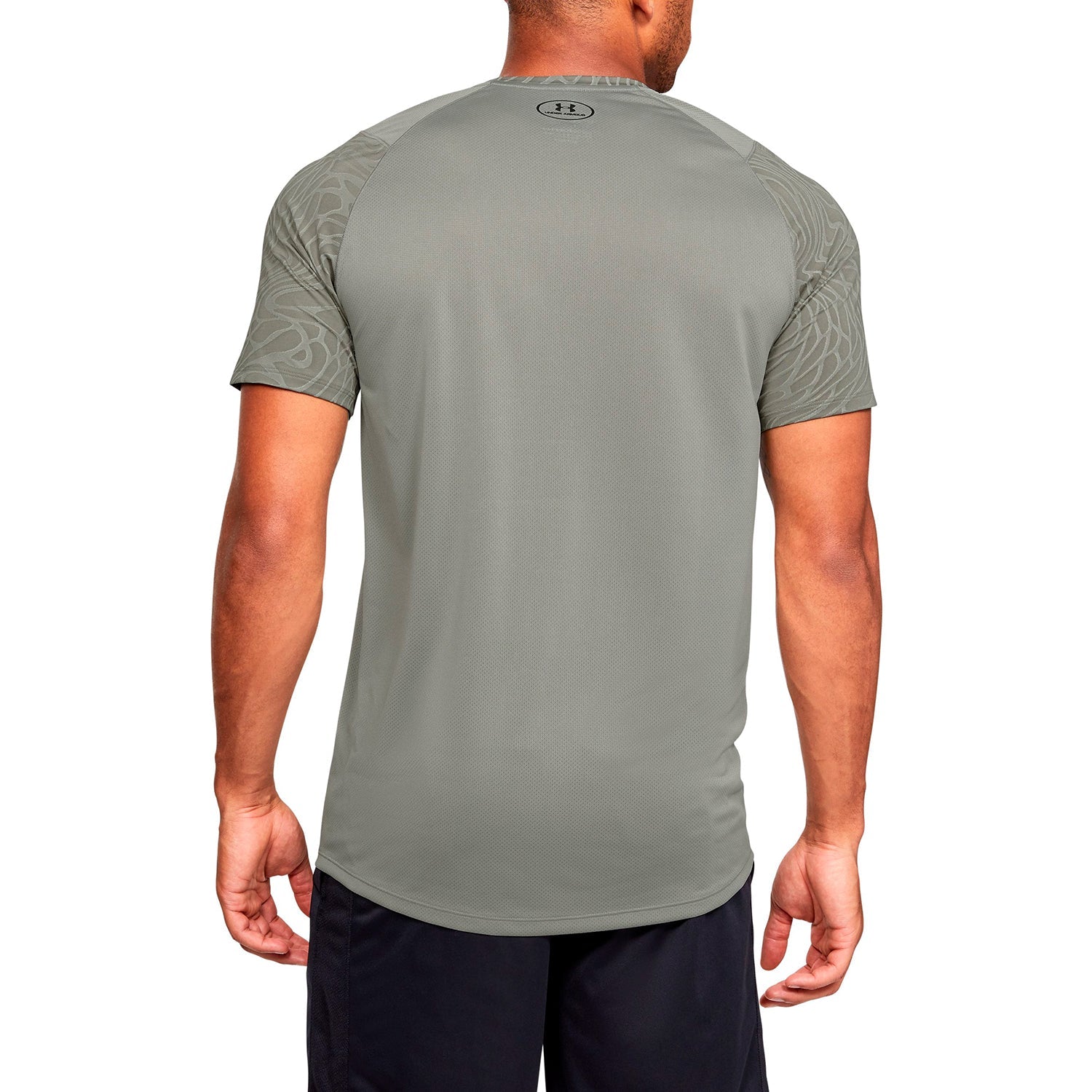 Polera Manga Corta UA MK-1 Jacquard para Hombre