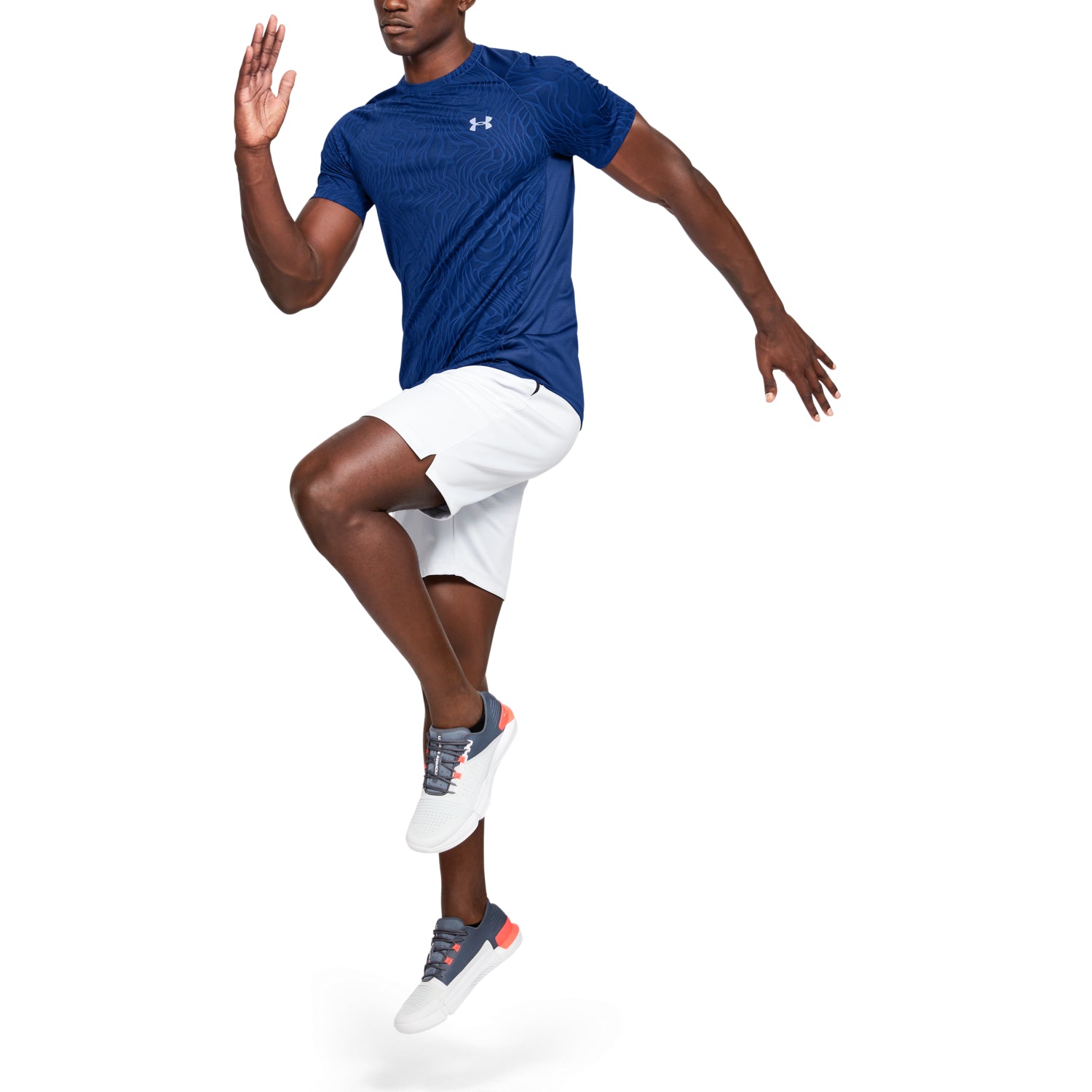 Polera Manga Corta UA MK-1 Jacquard para Hombre