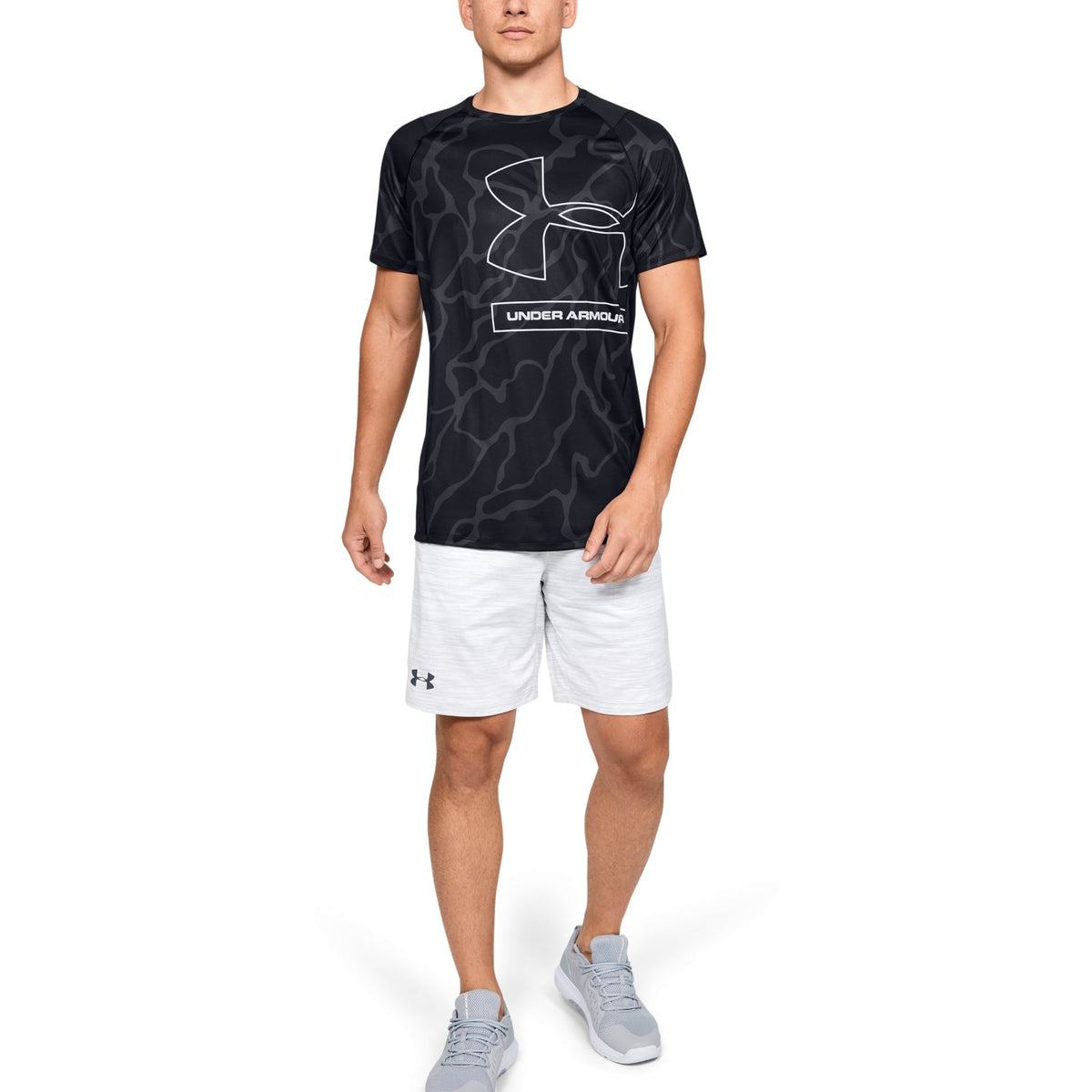 Polera Manga Corta UA MK-1 Tonal Print para Hombre