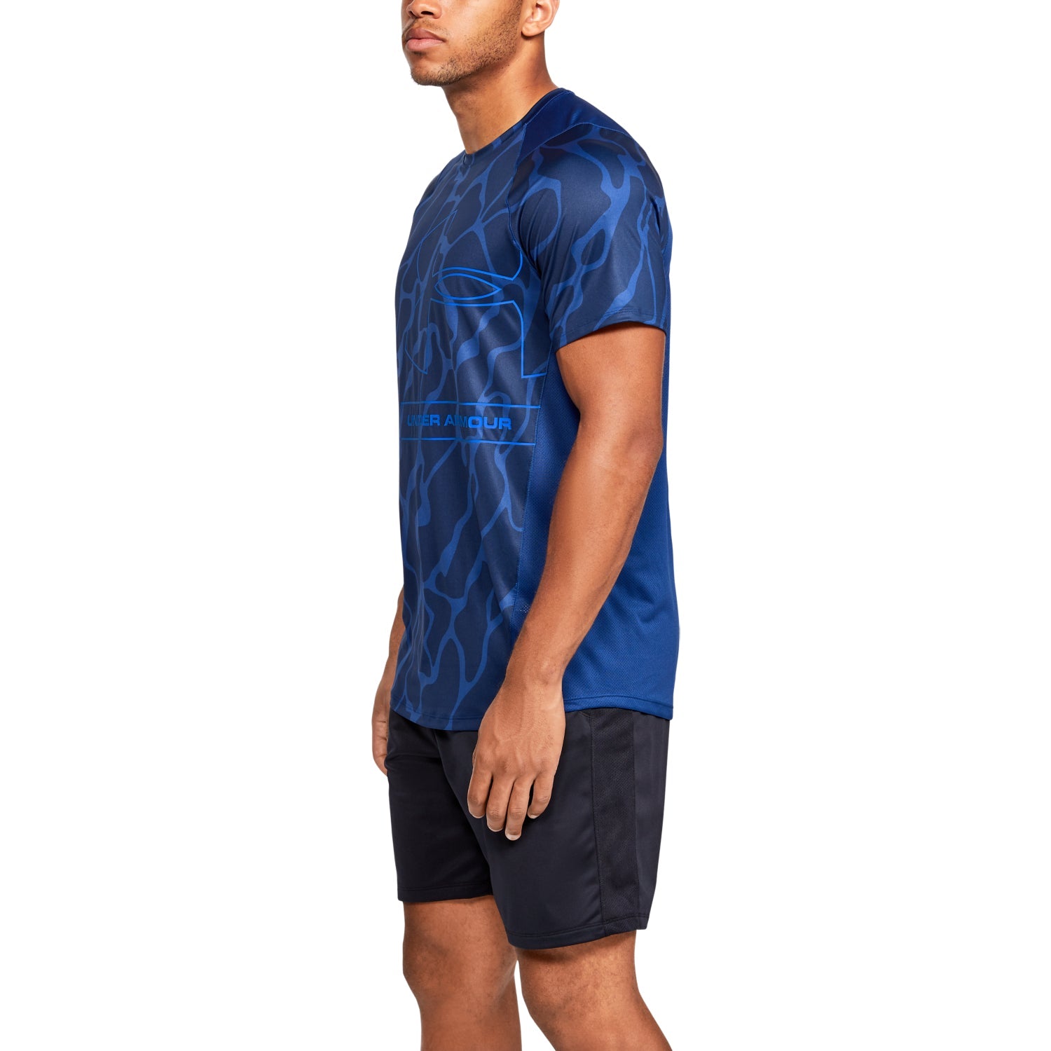 Polera Manga Corta UA MK-1 Tonal Print para Hombre