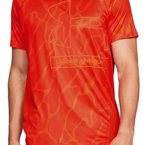 Polera Manga Corta UA MK-1 Tonal Print para Hombre