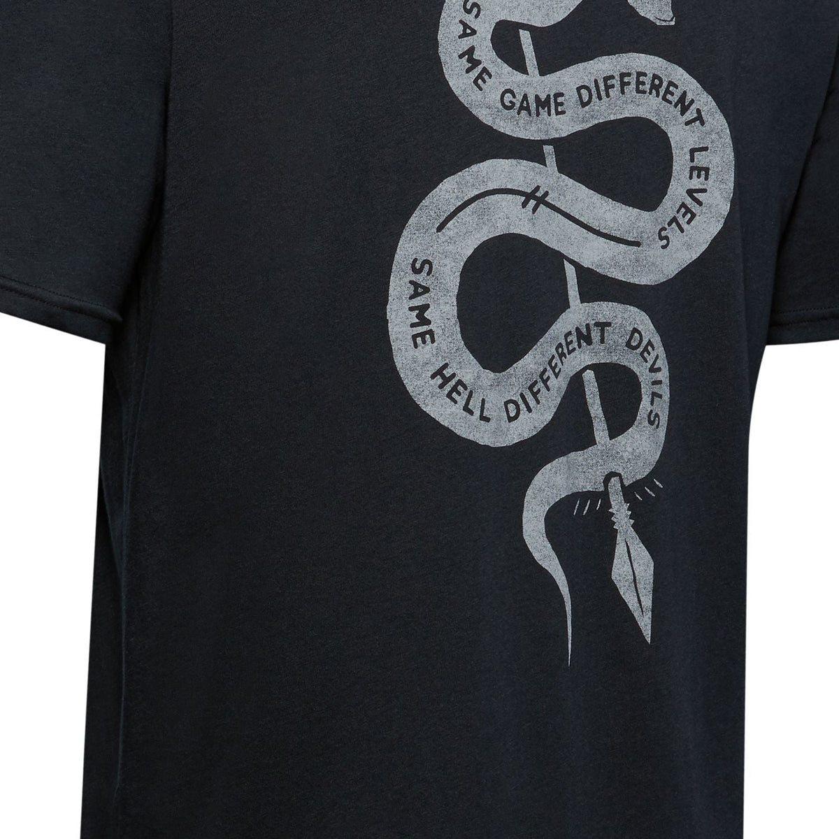 Polera Manga Corta Project Rock Snake para Hombre