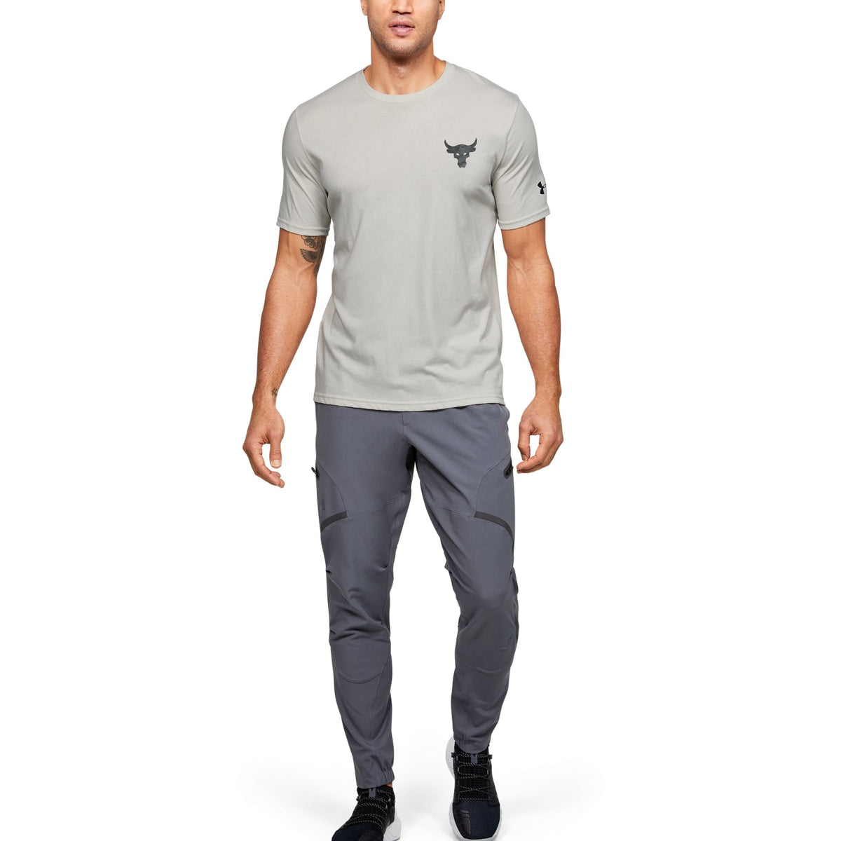 Polera Manga Corta Project Rock Snake para Hombre