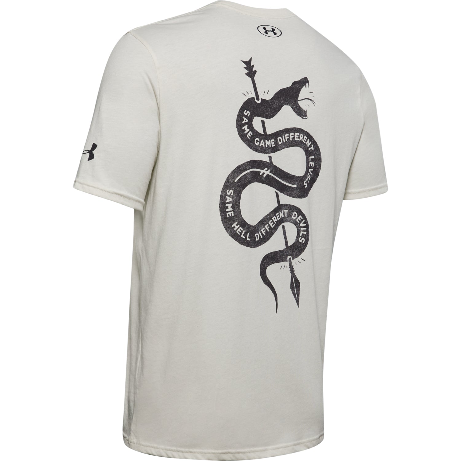 Polera Manga Corta Project Rock Snake para Hombre