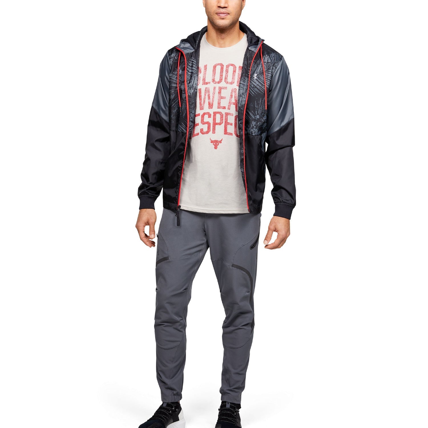 Polera Manga Corta Project Rock BSR para Hombre