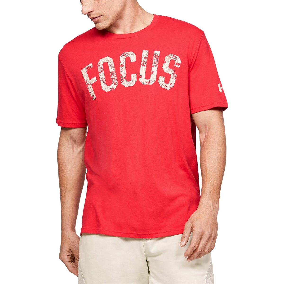 Polera Manga Corta Project Rock Mahalo para Hombre