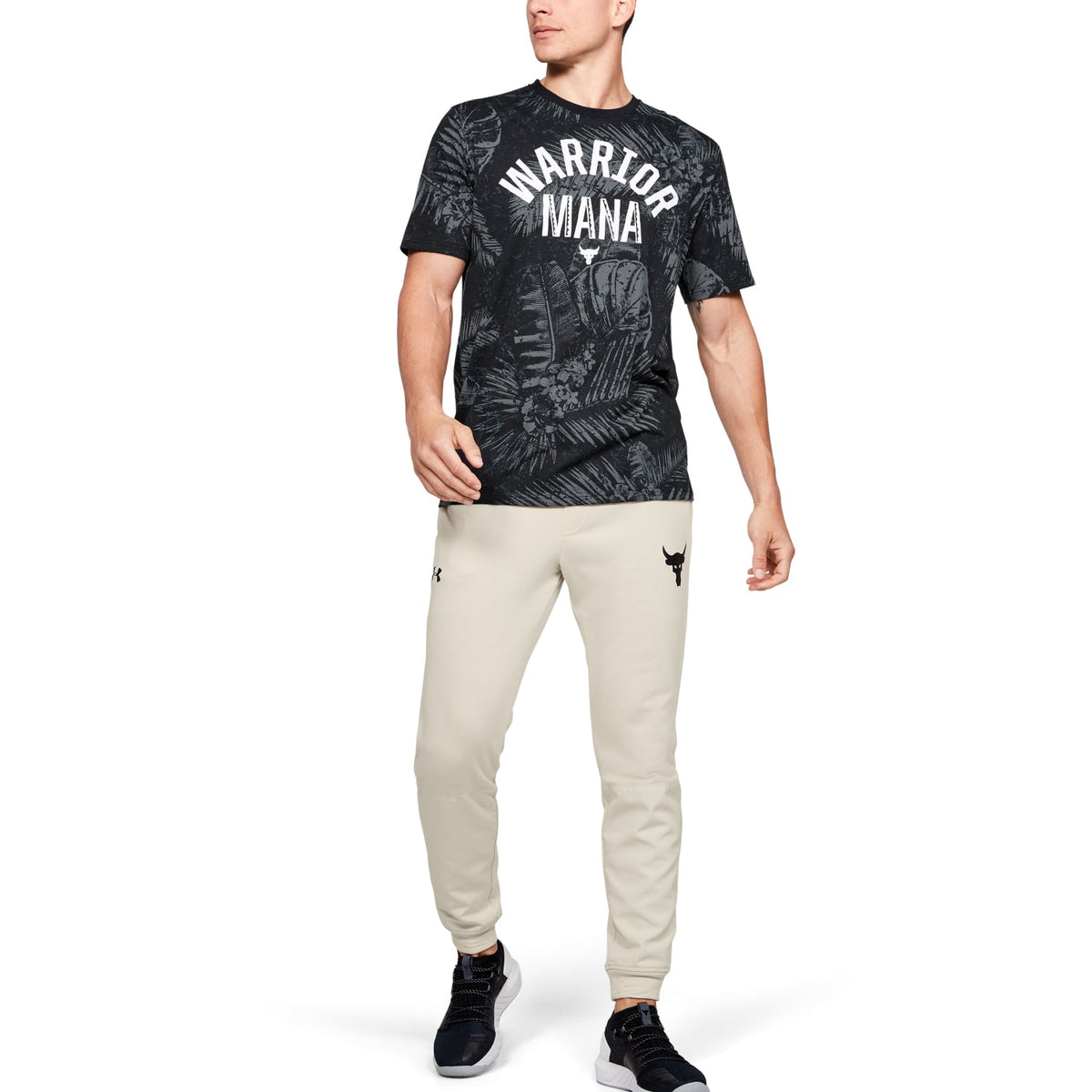 Polera Manga Corta Project Rock Aloha Camo para Hombre