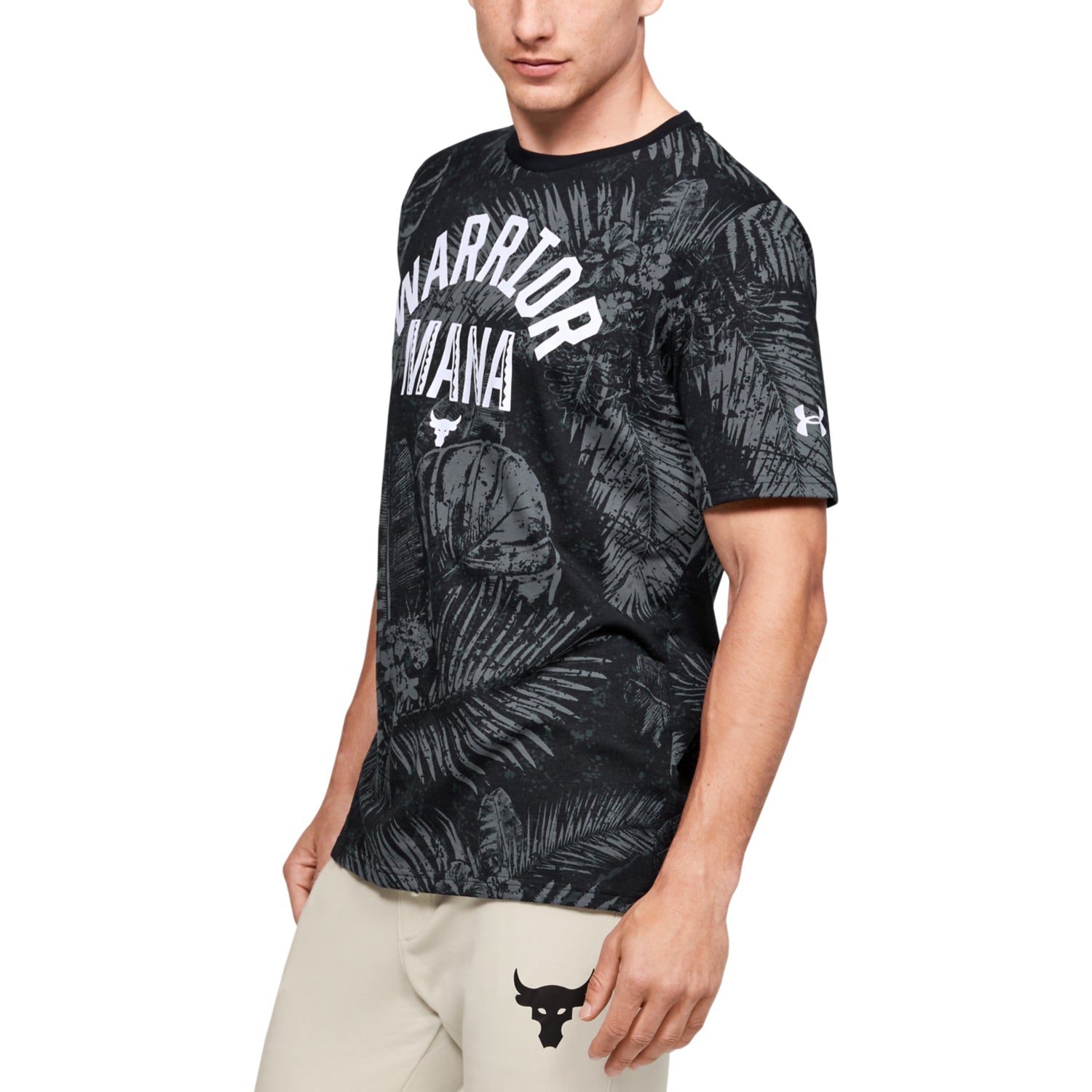 Polera Manga Corta Project Rock Aloha Camo para Hombre