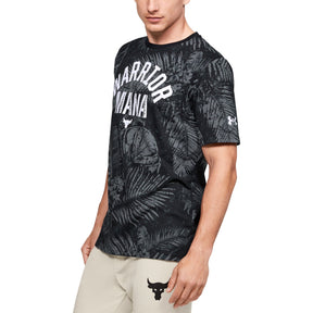 Polera Manga Corta Project Rock Aloha Camo para Hombre
