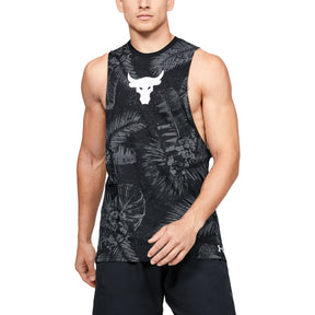 Polera sin Mangas Project Rock Aloha Camo para Hombre