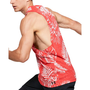 Polera sin Mangas Project Rock Aloha Camo para Hombre