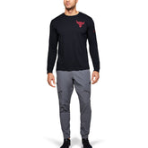 Polera Manga Larga Project Rock Hardest Worker para Hombre