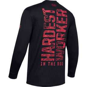 Polera Manga Larga Project Rock Hardest Worker para Hombre