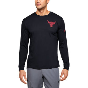 Polera Manga Larga Project Rock Hardest Worker para Hombre