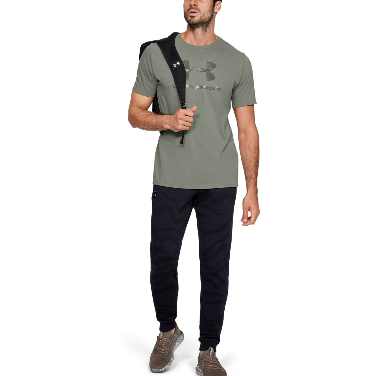 Polera Manga Corta UA Sportstyle Clear Logo para Hombre