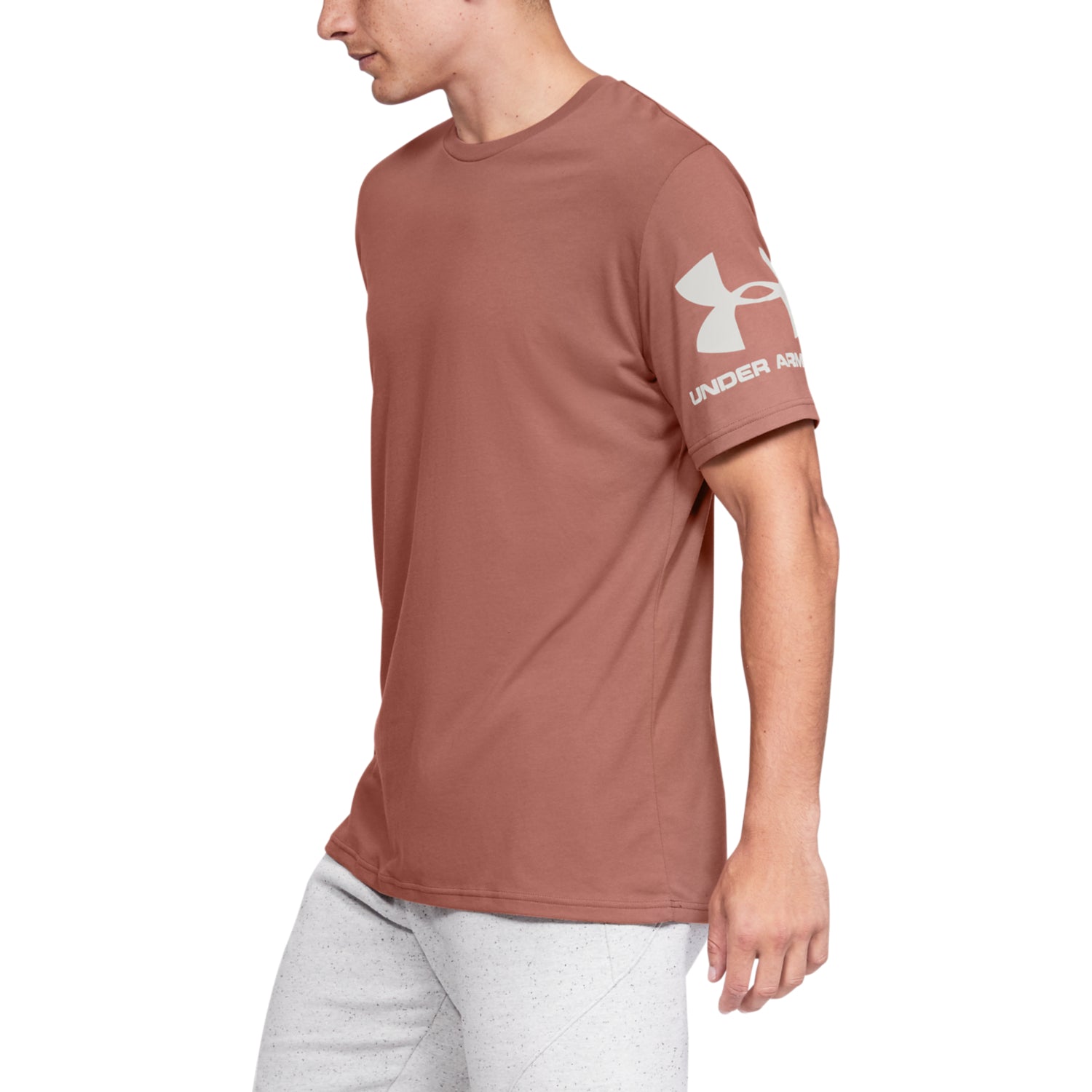 Polera Manga Corta UA Sportstyle Left Sleeve para Hombre