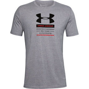 Polera Manga Corta UA Originators Of Performance Center para Hombre