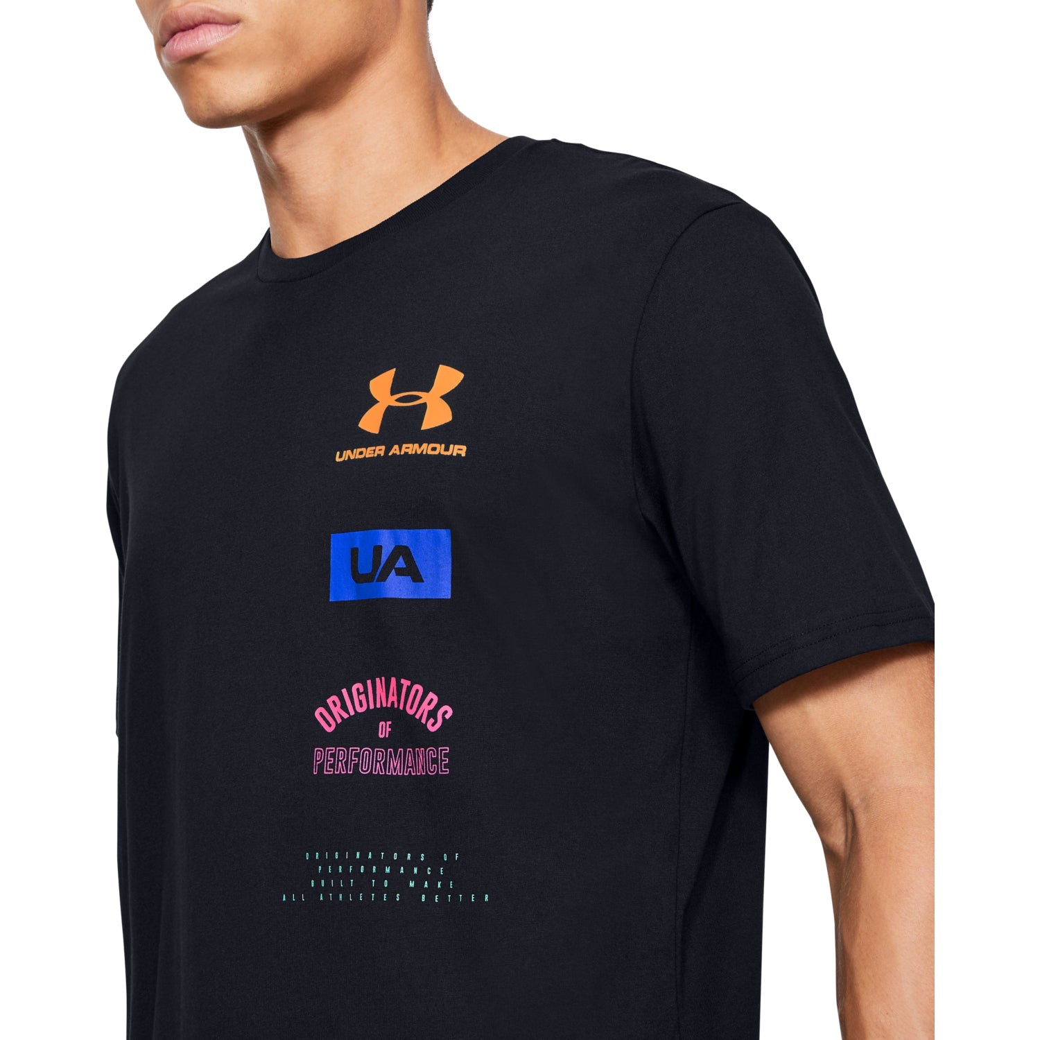 Polera Manga Corta UA Originators Of Performance Back para Hombre