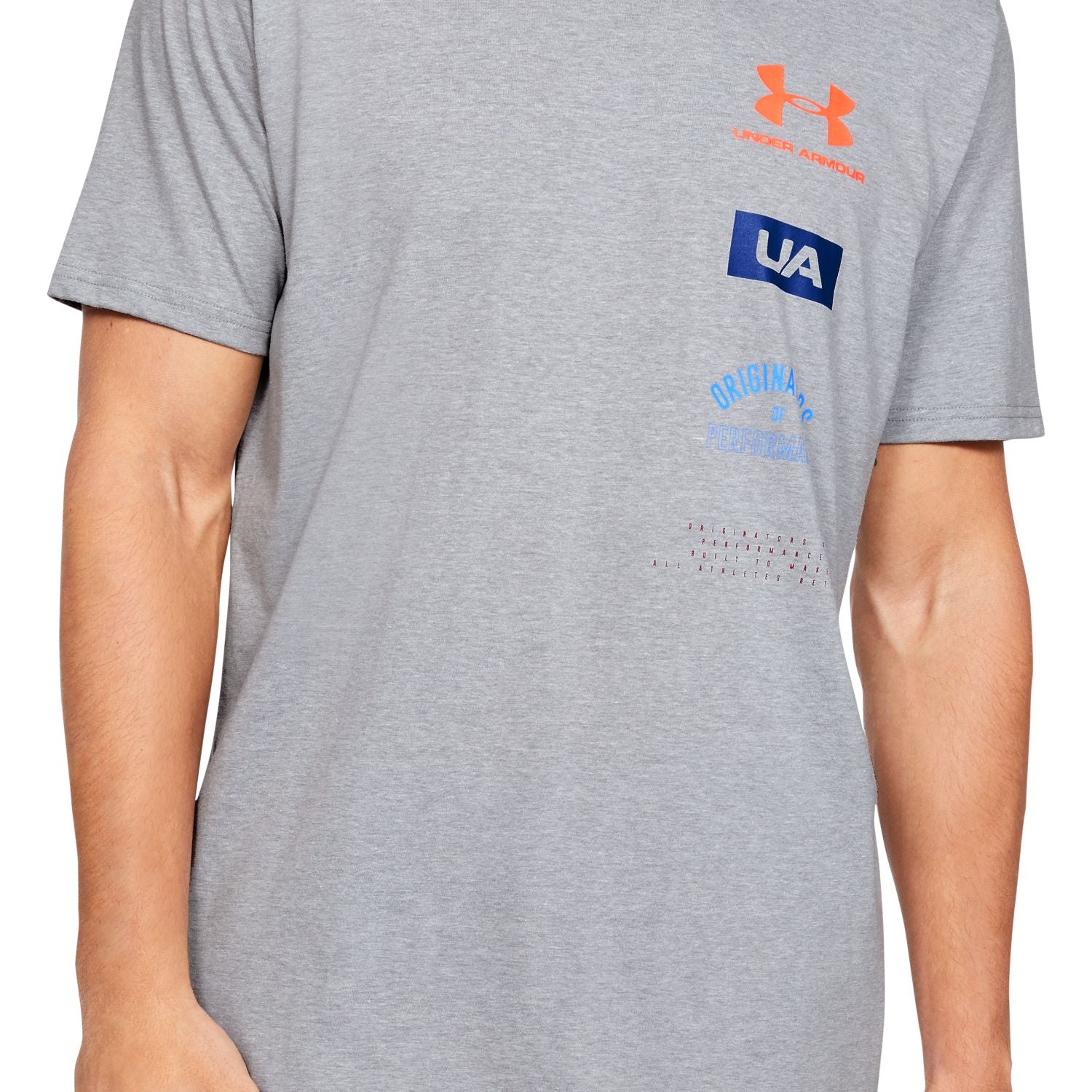 Polera Manga Corta UA Originators Of Performance Back para Hombre