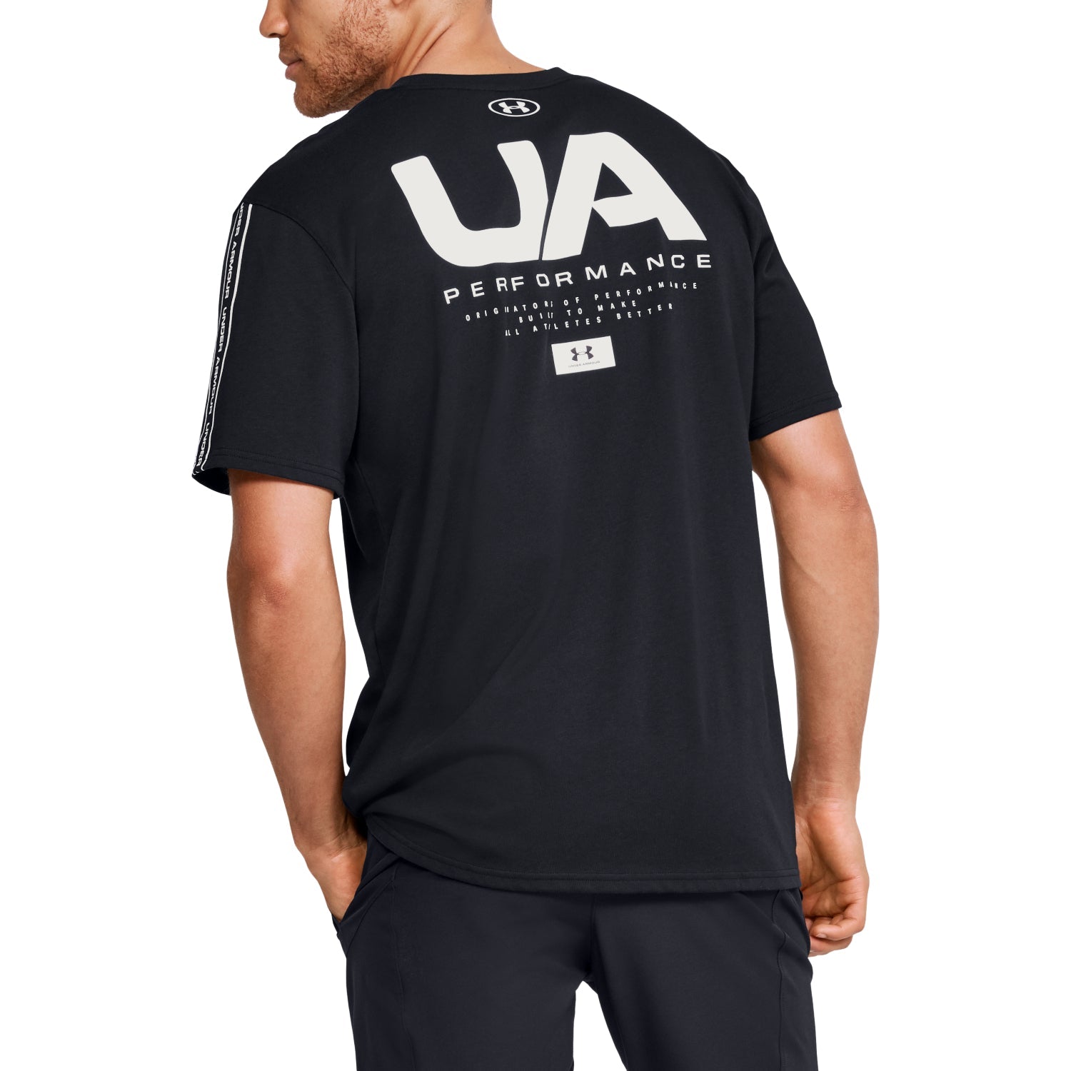 Polera Manga Corta UA Performance Shoulder para Hombre