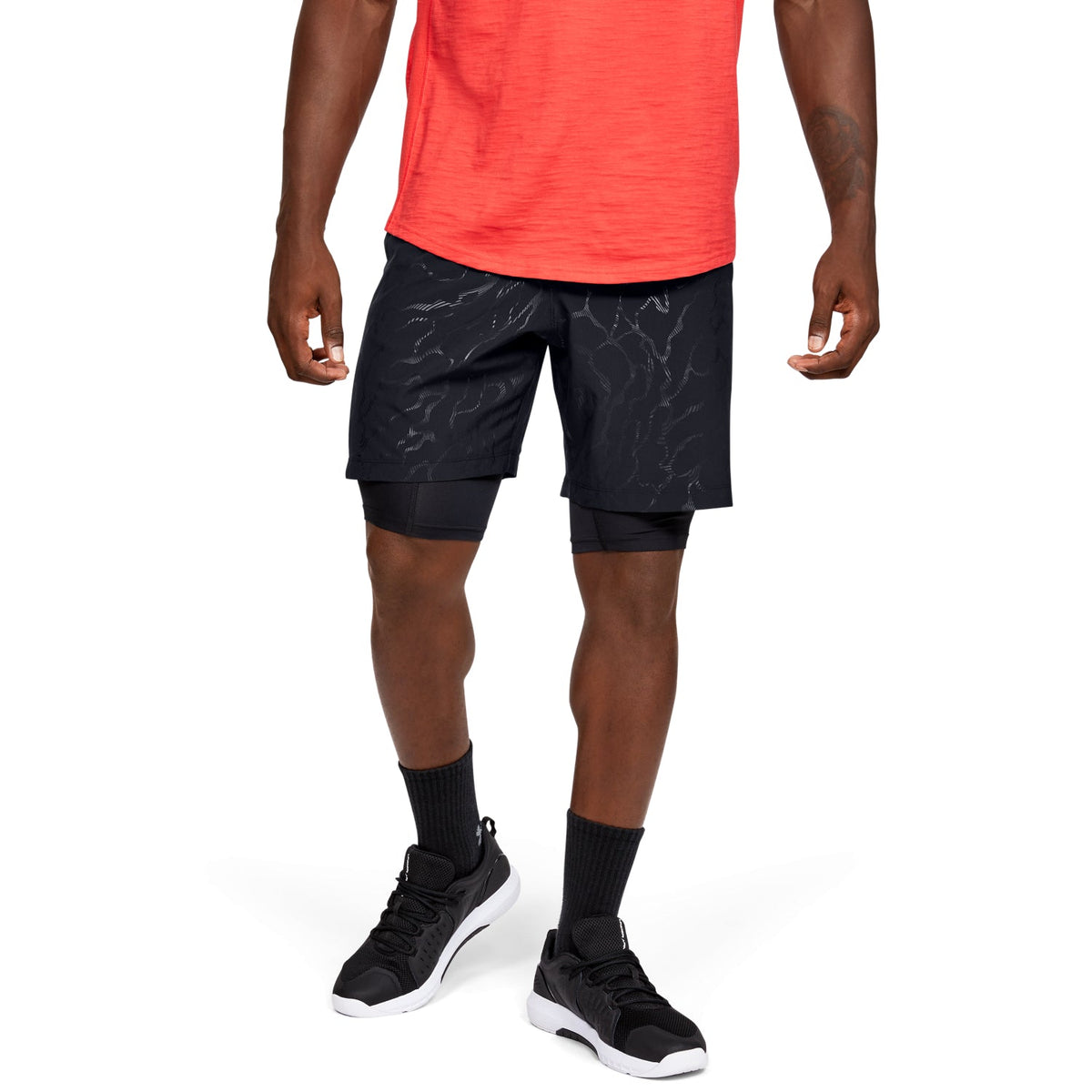 Shorts UA Woven Graphic Emboss para Hombre