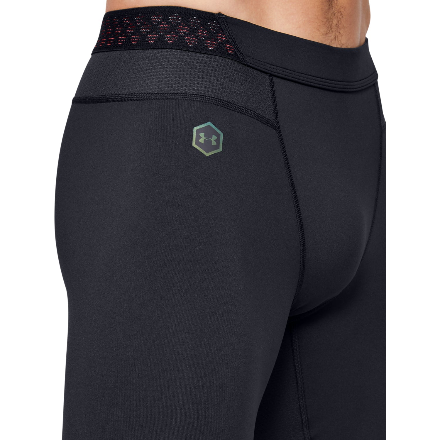 Shorts Largos de Compresión UA RUSH™ HeatGear® para Hombre