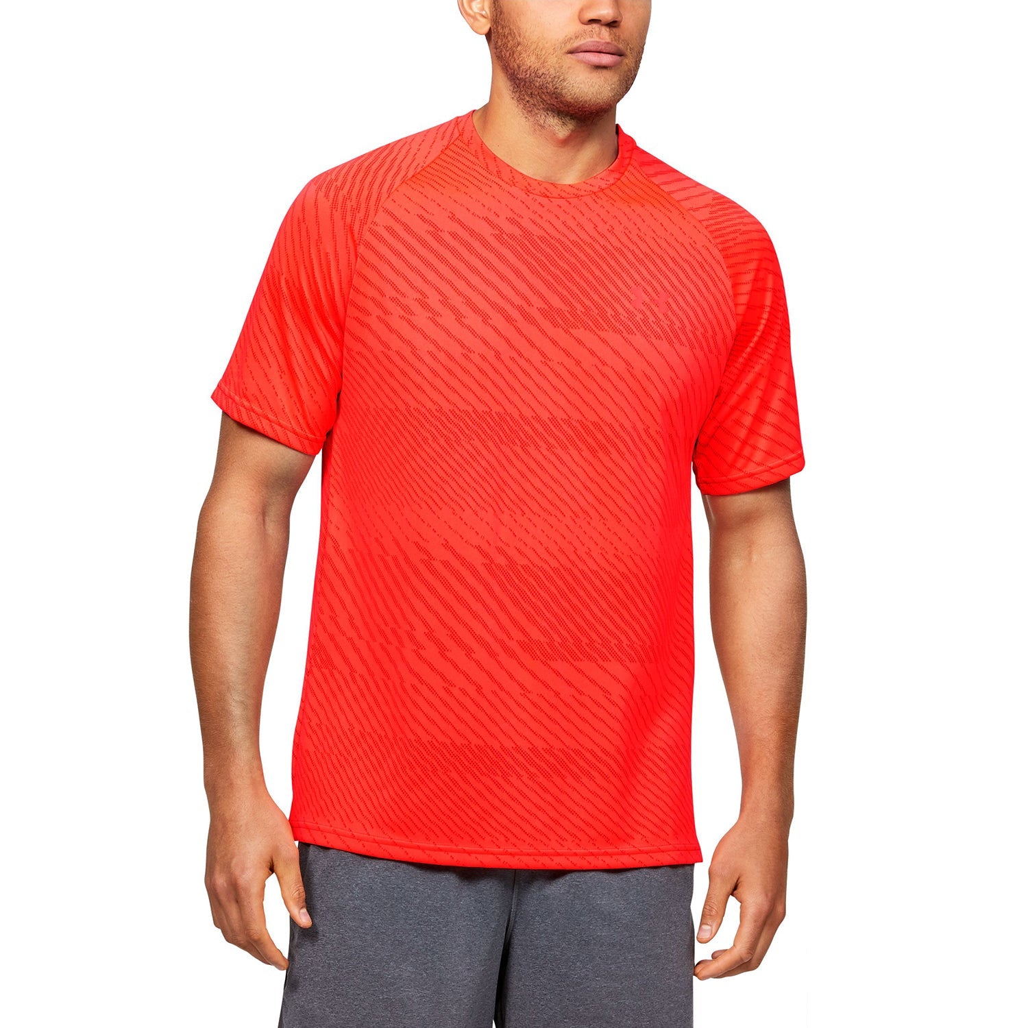 Polera Manga Corta Velocity Ss Jacquard para Hombre