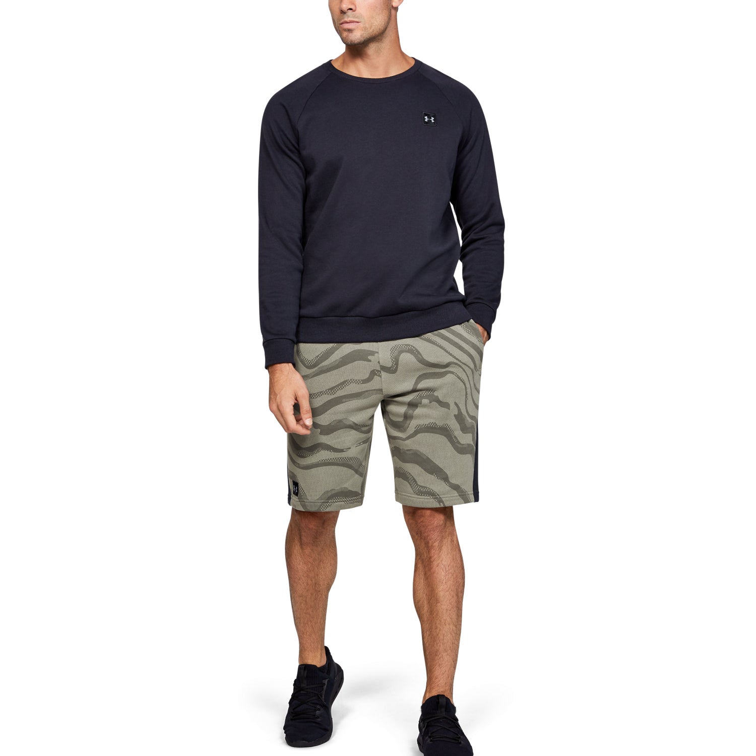 Shorts UA Speckled Fleece Printed para Hombre