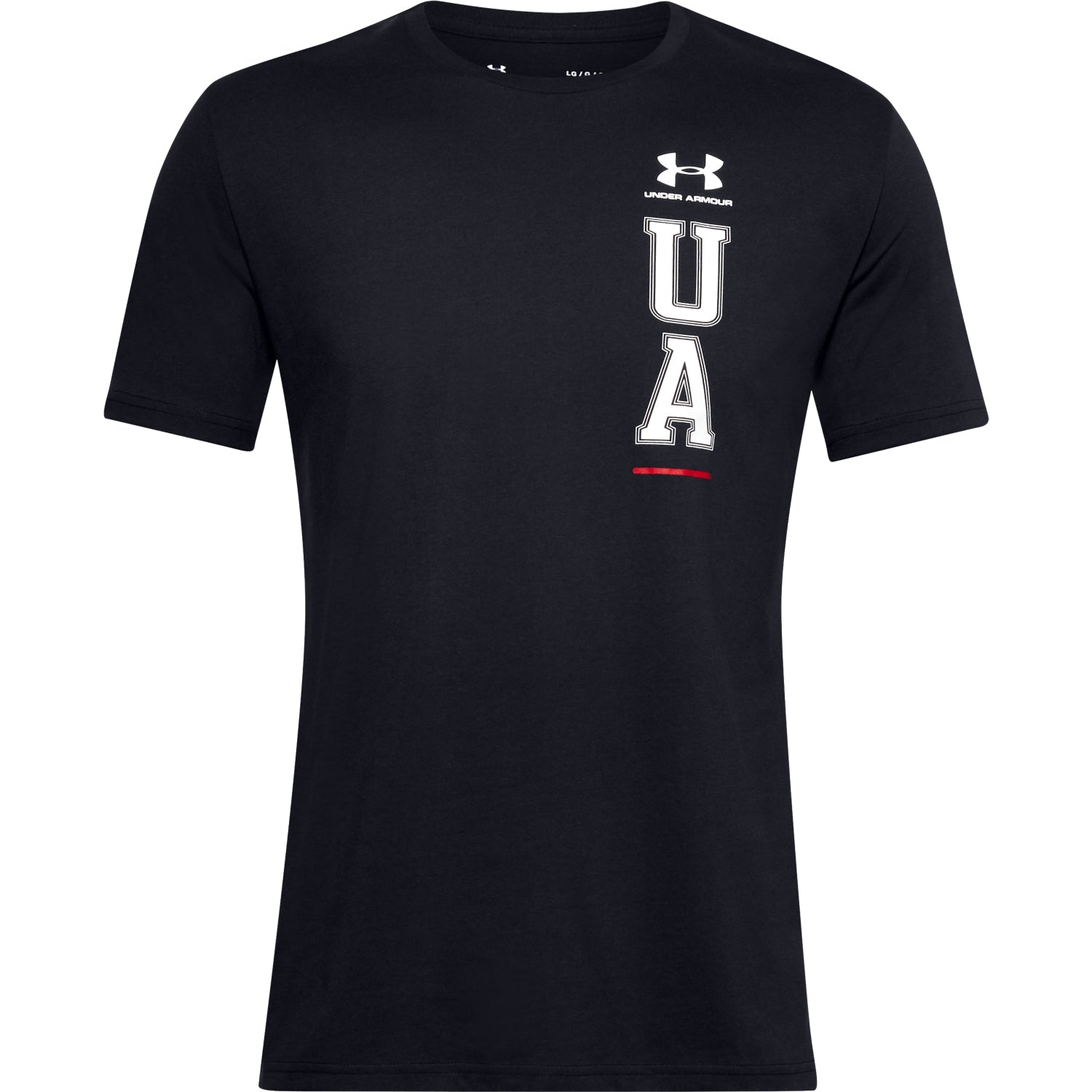 Polera Manga Corta UA Vertical Left Chest para Hombre