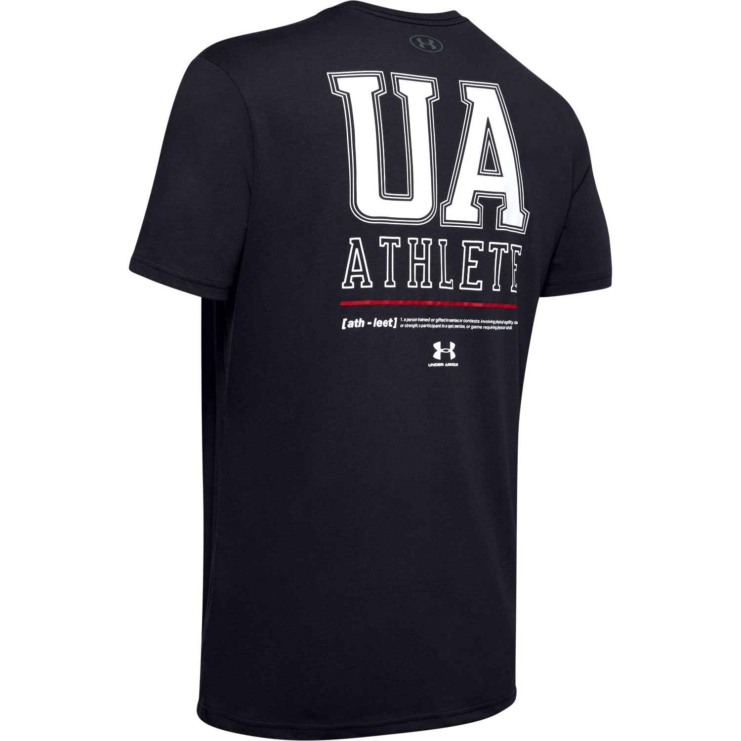 Polera Manga Corta UA Vertical Left Chest para Hombre