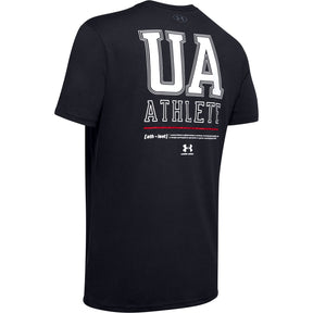 Polera Manga Corta UA Vertical Left Chest para Hombre